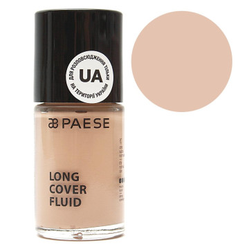 Paese Тональный крем Long Cover Fluid (01) Светлый Беж в8003 Paese
