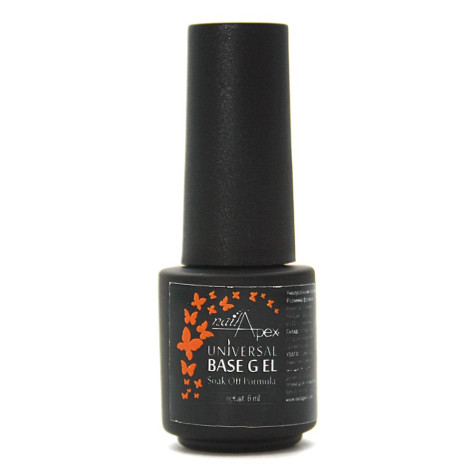 База під гель-лак Universal Base Gel Soak Off, 6ml. 