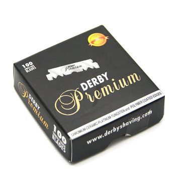 Лезвия половинки Derby Black Premium 100 SE blades f1106/1