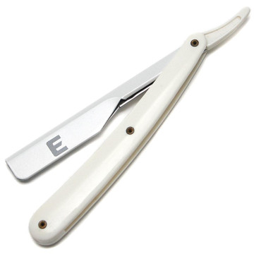 Бритва опасная Shavette White Push razor Elegancegel f1569
