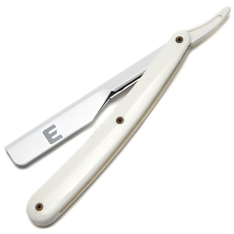 Бритва опасная Shavette White Push razor Elegancegel f1569