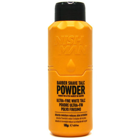 Nishman barber shave talc