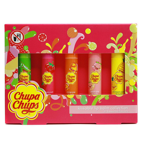 (3456) Набір бальзамів для губ Chupa Chups (5шт)