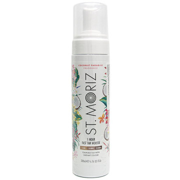 St Moriz Автобронзат-мус для экспресс загара Fast Tan Coconut Paradise 200ml в10012