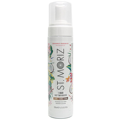 St Moriz Автобронзант-мус для експрес засмаги Fast Tan Coconut Paradise 200ml в10012