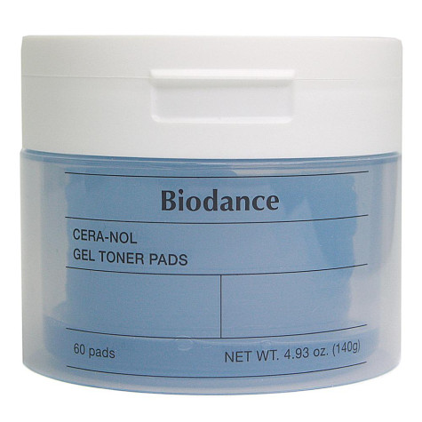 Biodance Увлажняющие гелевые педы для лица Cera-Nol Gel Toner Pads (60 штук) в5332 Biodance