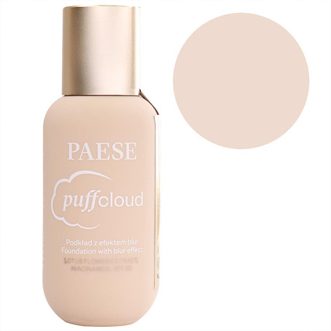Paese Тональный крем Puff Cloud 01 Light Beige, 37ml. в8165/01 Paese