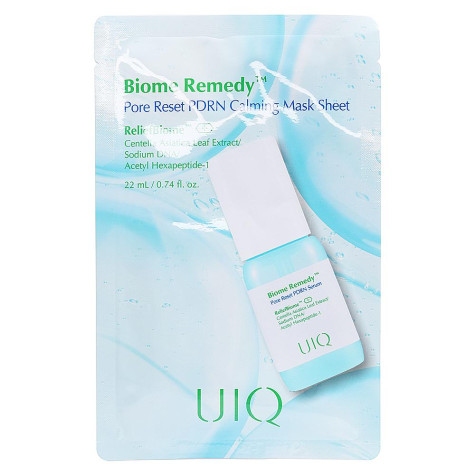 UIQ(4785) Заспокійлива тканинна маска Biome Remdy,22ml. UIQ(4785) Заспокійлива тканинна маска Biome Remdy,22ml.